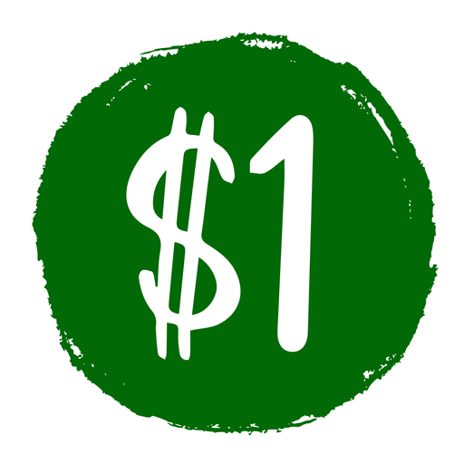 will go to $1